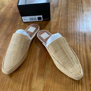 Dolce Vita Halee Raffia Slides